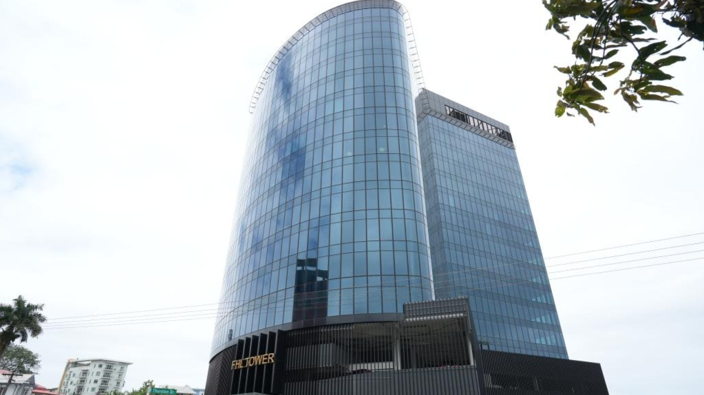 中企承建的斐济首座绿色建筑启用