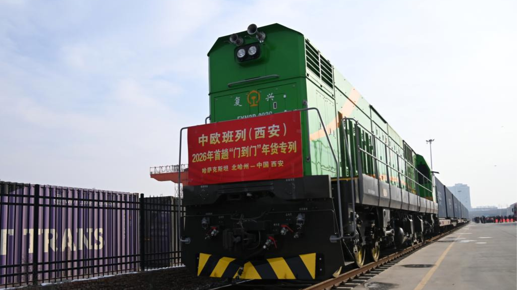 中欧班列运来“洋年货”