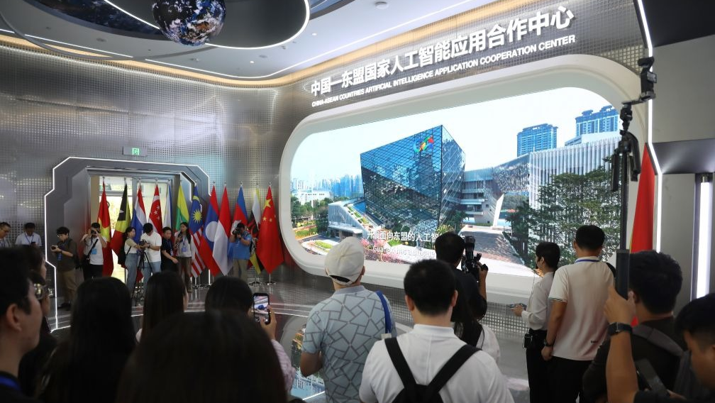 活力中国调研行丨走进中国—东盟国家人工智能应用合作中心