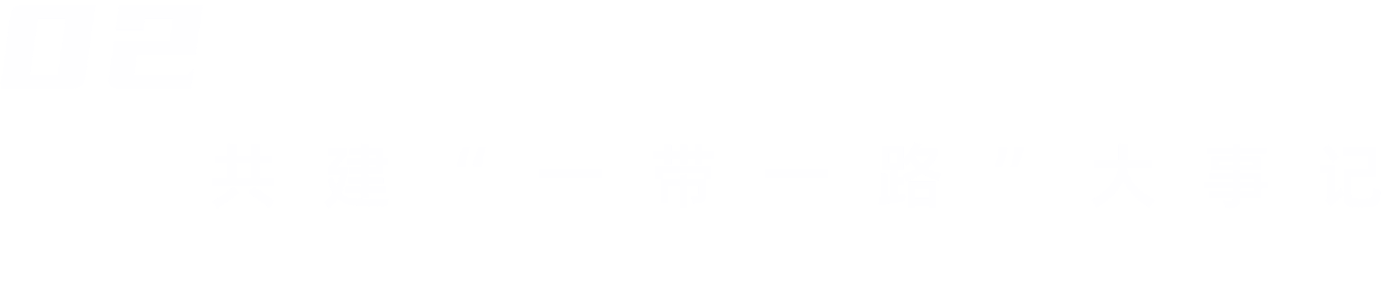 一带一路 进出口银行专题-共建'一带一路'大事记