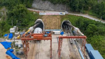 ECRL mega rail project marks another milestone with breakthrough of Genting Tunnel