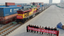 Across China: More companies "board" China-Europe freight trains