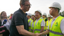 Serbian president hails progress on Chinese-built Danube Corridor expressway