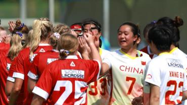China makes historic World Games lacrosse debut despite heavy loss to Britain