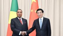 China's top political advisor meets president of Republic of the Congo