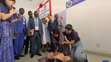 China launches on-site first aid training initiative in Sierra Leone