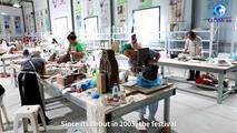 GLOBALink | International artists gather at Zibo Macsabal Woodfire Festival