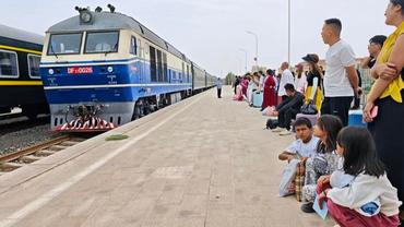 China's westernmost railway station links hinterland to wide world