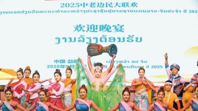 中老边民大联欢活动在云南勐腊启动