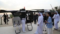 Chinese flying vehicle conducts demo flight in UAE