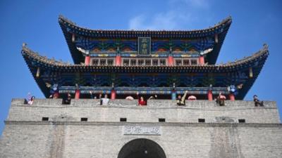 海外华媒探访兰州河口古镇：聆听黄河故事感受古建文化