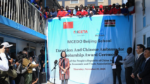Chinese embassy, enterprises donate funds to upgrade infrastructure at Kenyan slum school