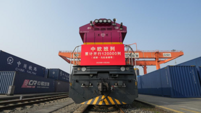 第12万列鸣笛发车！中欧班列书写亚欧互联互通新篇章
