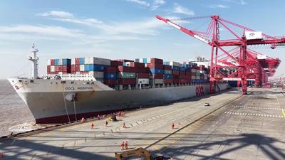 对外贸易“双向奔赴” “钱凯－上海”海运航线进出口货值突破50亿元