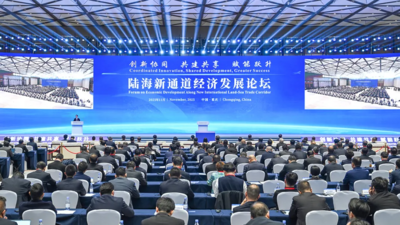 2025陆海新通道经济发展论坛在渝开幕