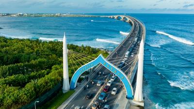 通车7周年！这座大桥推动马尔代夫繁荣发展