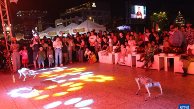 “走读中柬”文化市集惊艳柬埔寨街头