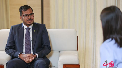 马尔代夫国务部长：中国助力小岛屿国家发展 绿色丝路合作将再添新动能