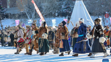 Inner Mongolia holds twin winter festivals blending tradition, motorsport