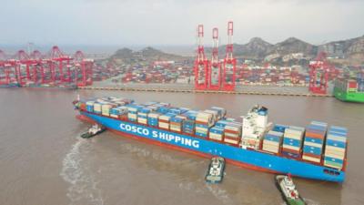 “钱凯－上海”海运航线开通满周年 秘鲁驻华官员：“表现打满分”