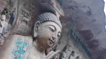 GLOBALink | Greek experts visit Dazu Rock Carvings for in-depth cultural exchange