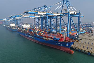 广西北部湾港集装箱吞吐量突破1000万标箱