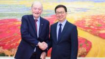 Chinese VP meets former Canadian PM