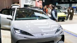 中国电动车亮相2026布鲁塞尔车展