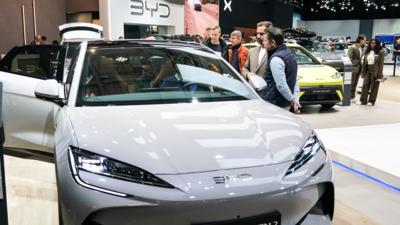 中国电动车亮相2026布鲁塞尔车展