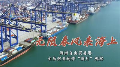 无限春风来海上——海南自由贸易港全岛封关运作“满月”观察