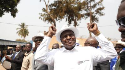 中非共和国总统图瓦德拉赢得连任