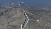 Chinese-built wind farm fuels Azerbaijan's renewable energy development