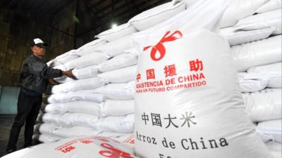 中国援古巴紧急粮食援助项目首批大米完成交付