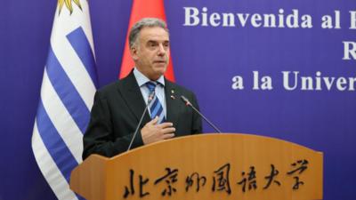 “乌拉圭和中国的关系具有战略意义”——乌拉圭总统奥尔西在北京外国语大学与师生互动交流