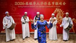 Spring Festival gala held in Cairo, Egypt