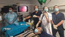 Chinese medical team performs Samoa's 1st bronchoscopic alveolar lavage, biopsy