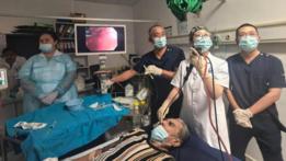 Chinese medical team performs Samoa's 1st bronchoscopic alveolar lavage, biopsy