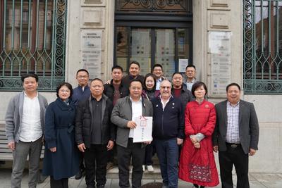 “中国白”亮相瑞士日内瓦  德化代表团密集推介落子欧洲