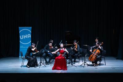 香港中文大学（深圳）音乐学院室内乐团在阿根廷首都举办“弦上光明”音乐会