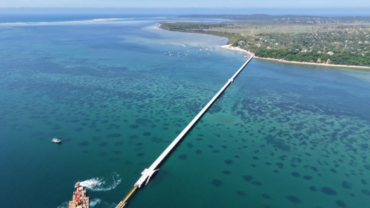Chinese-built jetty bridge improves access to Mozambique tourism island