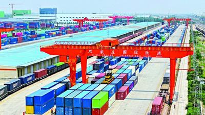 “钢铁驼队” 在这里链接世界——石家庄国际陆港多维度打造对外开放新高地