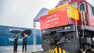 China-Europe Railway Express freight volume up 25 pct in first two months of 2026