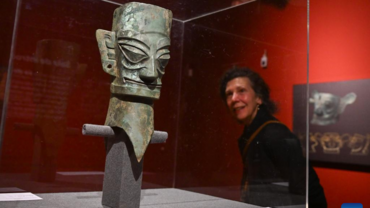 Ancient bronze treasures from southwest China showcased in Spain