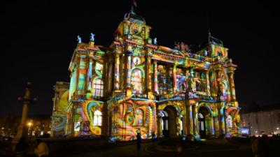 萨格勒布灯光节开幕