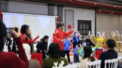 “善意之光——中国文化之夜”少儿文化交流活动在约旦举办