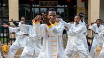 Students learn Taijiquan ahead of first Int'l Taijiquan Day in Nairobi, Kenya