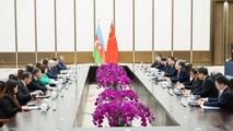 China's top legislator meets guests from Azerbaijan, Kazakhstan, members of BFA board of directors