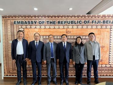 丝路连古韵 茶香飘万里——咸阳茯茶走进斐济驻华大使馆