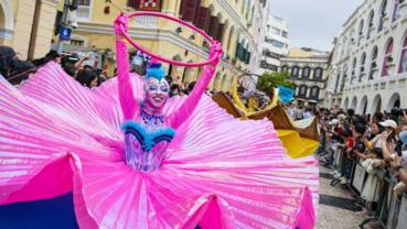 People participate in 2026 Macao Int'l Parade