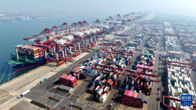 山东港口青岛港一季度新增7条集装箱航线